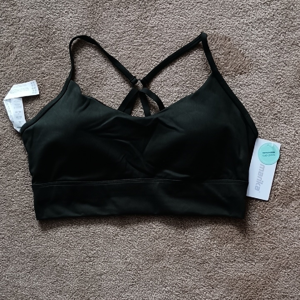 NWT Marika Alli Sports Bra- XL Rosin Green
